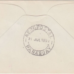 UNO NY - PanAM First Flight cover New York - Asuncion 1959 Zuleitungspost