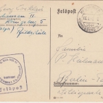 DR - Neuhausen 2 ü. Köngsberg 1942 Pst I Feldpostkarte n. Berlin Einheit !!