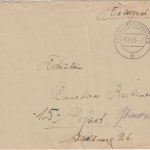 DR - Reichenbach (Vogtl) 8.4.45 Feldpostbrief FpNr. 67569E (Italien !) n. Erfurt