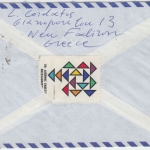 Griechenland - 4,50 Dr. Rotes Kreuz Enri Dunant Luftpostbrief n. München 1963