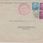 DR - LZ 130 Sudetenlandfahrt Frankfurt a/M - Reichenberg 1.12.38