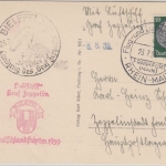 DR - LZ 130 Landungsfahrt Bielefeld Frankfurt a/M - Friedrichshafen 23.7.39