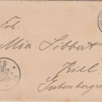 DR - MSP No.25 SMS Hansa Brief n. Kiel 1910 - Westindien-Reise