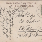 DR - MSP No.20 SMS Iltis Karte n. Wilhelmshaven 1913 - 2. Japan-Reise, Nagasaki