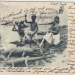 DR - MSP No. 35 SMS Weißenburg Karte (Port Said) n. Metz 1900 Weiterleitung