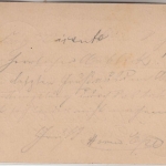 DR - MSP No. 29 Dampfer Andalusia Feldpostkarte (Port Said) n. Bilstein 1901