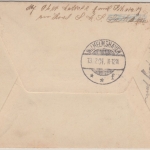 DR - MSP No. 23 SMS Wörth Brief 10.2.01 - Küstenreise Asien (Moji)