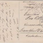 DR - MSP No. 29 SMS Goeben Pfingstkarte n. Frankfurt a/M. 1914 Mittelmeer-Reise