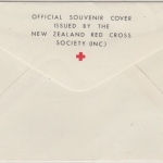 Neuseeland - 3+1 P. Rotes Kreuz Wohlt.-Ausgabe Schmuck-FDC Wellington 1959