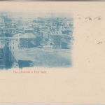 DR - Deutsche Seepost Ostasiatische Hauptlinie sw. AK Port Said n. HOLLAND 1902