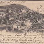 DR - Deutsche Seepost Hamburg Westafrika sw-AK Gran Canaria n. Schöneberg 1904