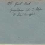 DR - Ziegelscheune ü. Bentschen Aushilfs-L2 Brief n. Posen ca. 1940
