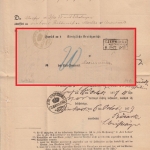 DR - Czerwinsk i. Westpreussen 6.10.77 Ra3 Insinuationsdokument n. Marienwerder