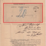 DR - Czerwinsk 17.12.75 K1 Insinuationsdokument n. Marienwerder - mit Inhalt