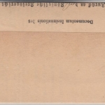 DR - Dirschau 1.12.77 K1 Insinuationsdokument n. Pr. Stargard - mit Inhalt