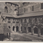 DR - Bahnpost Berlin Marienburg Zug 4 Postkarte n. Berlin 1934