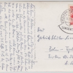 Österreich - 60 Gr. Trachten Karte Riezlern Sondertarif Berlin 1953