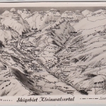 Österreich - 60 Gr. Trachten Karte Riezlern Sondertarif Berlin 1953