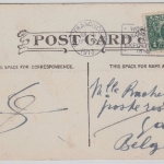 USA - 1 C. Balboa Drucksachenkarte n. BELGIEN San Francisco - Gent 1913