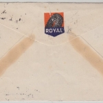 Uganda - 3 Sh. George u.a., Airmail to USA Nairobi - New York 1947