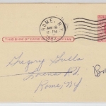 USA - 2 C. Ganzsache priv. Zudruck "Used Car Sale" Rome - Sorena 1957