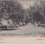 Bangladesh - Jamalpur, Queens Road, ppc unused appr. 1910