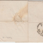 NDP - Neuss 18/2 Ra2 Brief 1 Gr. gez. n. UNGARN (Pest) 1870