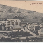 Rheinland-Pfalz - Kirn a.d. Nahe sw-Ortsansicht (Schule etc.) gelaufen 1920