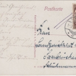 Rheinland-Pfalz - Kirn a.d. Nahe sw-Ortsansicht (Schule etc.) gelaufen 1920