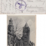 DR - Posen 1943 "Brücke und Bastion zwischen Reich und Osten" Feldpostkarte n.