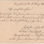 DR - Bahnpost Dresden Arnsdorf (Sachsen) Zug 292 10 Pfg GA-Karte n. ITALIEN 1892