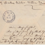 DR - 2x5 Pfg. Krone/Adler Brief K1 Wettin n. Gernrode 1897