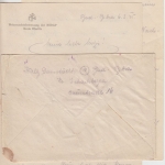 DR - Bad Bibra 7.3.45 Brief mit mehrseitigem Inhalt n. Wien - Überroller ?