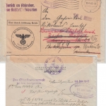 DR - Dienstpoststelle Apeldoorn 1943 Brief n. Bautzen Weiterleitung Leipzig RR!