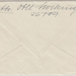 DR - Fp.Nr. 26789 Gebirgsjäger Feldpostbrief an Finnin bei FpNr. 18159 1944 RR!