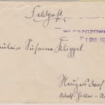 DR - Wloszczowa 1.12.39 Aushilfsstempel Feldpostbrief Fp.Nr.13149 - Neugersdorf