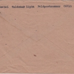 DR - Fp.Nr. 06699 (1.Kp. Techn.Btl. Mineralöl B33) Luftfeldpostbrief 6.7.43 n.