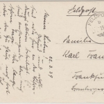 DR - Feldpostkarte (sw-AK Pribyslav) Fp.-Normstpl. "b" n. Frankfurt a/M 23.3.39