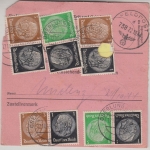 DR - Postanweisung Oberlungwitz an Feldpostnummer M095555 "Atlas" 17.10.44