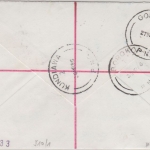 Papua New Guinea PNG - 2x40+60 T. Postdienst Einschreibebrief Gembogl 22.3.1986