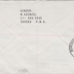 Papua New Guinea PNG - 90+60 T. Säugetiere Einschreibebrief Mt. Hagen 22.7.1994