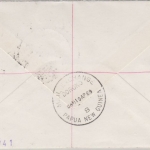 Papua New Guinea PNG - 2 K. Segelschiff Einschreibebrief Hula 18.4.1989