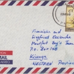 Papua New Guinea PNG - 15 T. Segelschiff Brief Wau - Kiunga 23.5.1988
