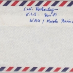 Papua New Guinea PNG - 15 T. Segelschiff Brief Wau - Kiunga 23.5.1988