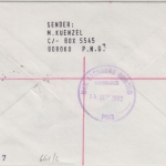 Papua New Guinea PNG - 60+90 T. Soldaten Einschreibebrief Woitape 6.9.1992