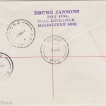 Papua New Guinea PNG - 15+60 T. Fischen Einschreibebrief Bundi 3.9.1981