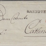 Hannover - Dienstbrief d. Kgl. Großbritannisch-Hannoverschen Cammer 1815 n.