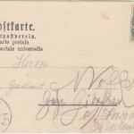 Niedersachsen - Alfeld Brücke Kaiserhof Farblitho gelaufen 1904