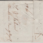 Baden/Bayern - R II Wertheim roter L1 Auslagenbrief (Ausgburg) n Mittenwald 1836