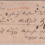 Baden - St. Blasien R2 Nachnahmebrief n. Waldshut 30.12.1850 - mit Inhalt